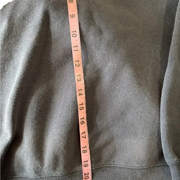 WVU Mountaineers Hoodie Mens L E5 Sportswear Blue Yellow Appliqué Flaws - Picture 6 of 9